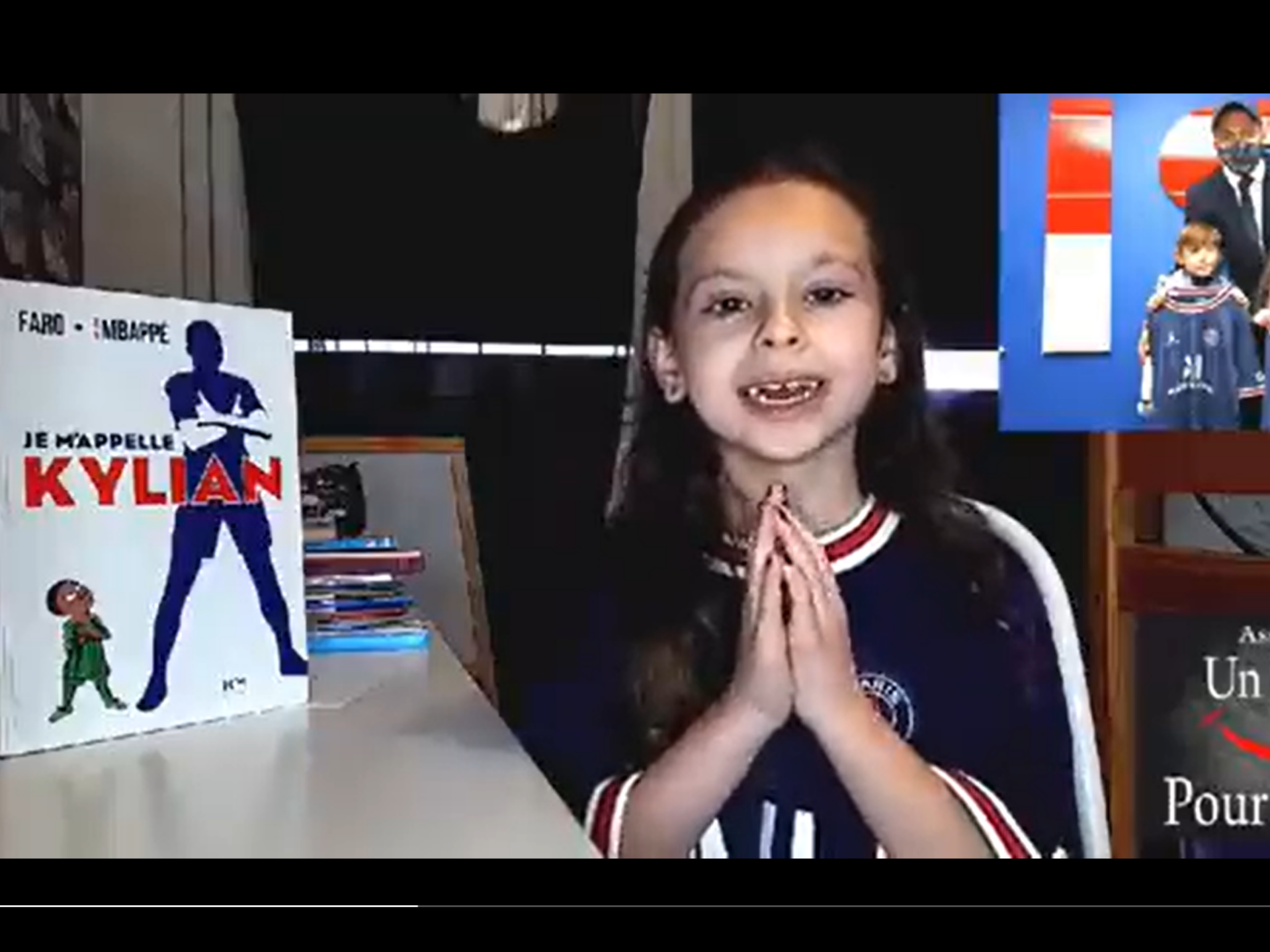Une petite fille malade lance un appel à Kylian Mbappé, elle se...